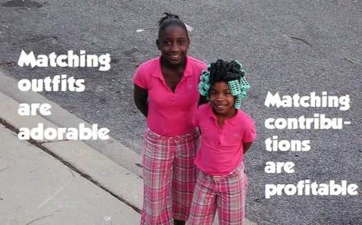 matching contributions