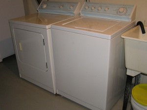 washer and dryer