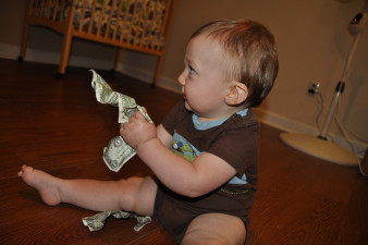 baby with money babywithmoney