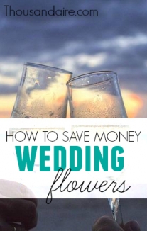 Wedding flowers can be down right expensive! With some smart thinking I was able to save a lot of money on my wedding flowers. Here's what I did.