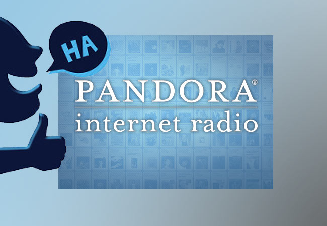 Pandora Radio has Comedy