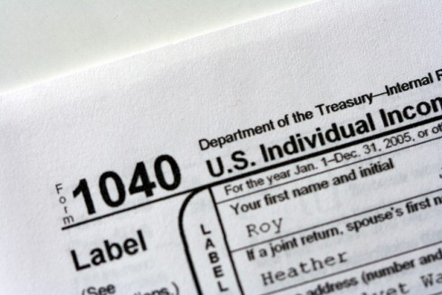 tax form 1040