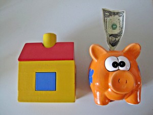 buy a house piggy piggy bank house