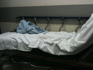 hospital bed