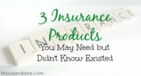 insurance products, types of insurance products, unique insurance products