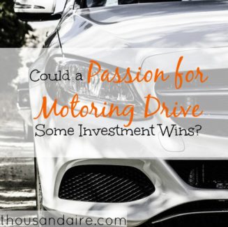 motoring drive, investment opportunities, investment options