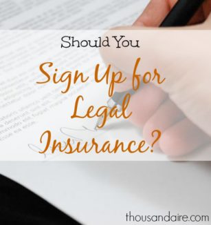 legal insurance, signing up for legal insurance, insurance tips