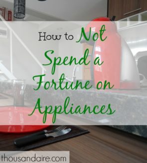 save money on appliances, purchasing appliances tips, appliance buying advice