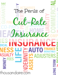 insurance tips, cut-rate insurance, insurance advice