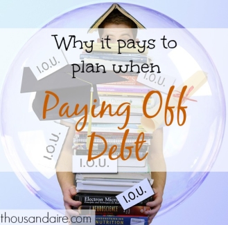 paying off debt tips, planning to pay off debt, tips to pay off debt