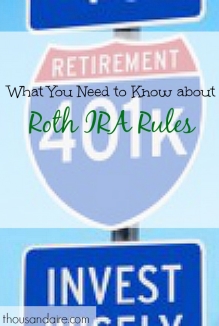 Roth IRA rules, retirement tips, retirement advice