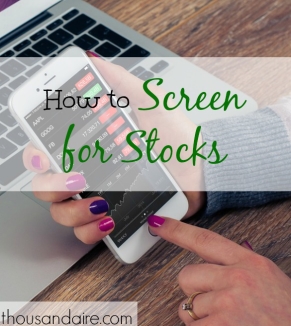 screen for stocks, investment tips, stocks advice