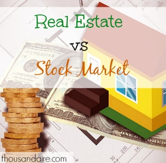 real estate, stock market, investing options