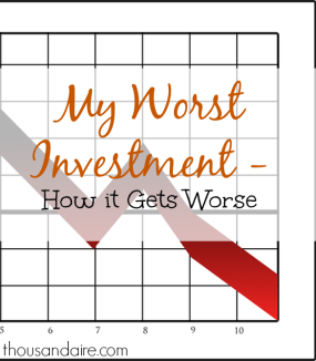 worst investment, bad stock decision, investment fail