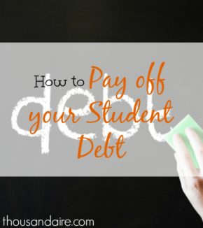 debt payoff, student debt payoff tips, student debt tips