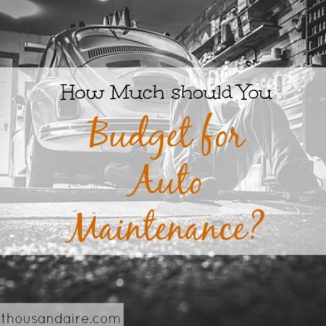 car maintenance budgeting, budgeting for car maintenance, car maintenance expenses