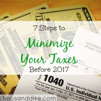 minimizing taxes, tax tips, tax advice