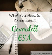 tax tips, coverdell ESA, tax advice
