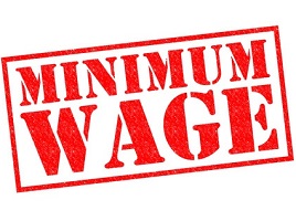 Minimum wage is tough to live on.