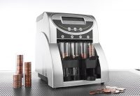 Why don't you sort out your coins at home?