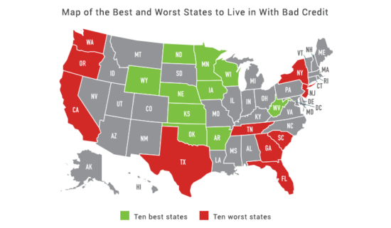 states to live in with bad credit