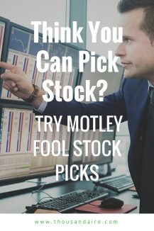 Motley Fool Stock Picks