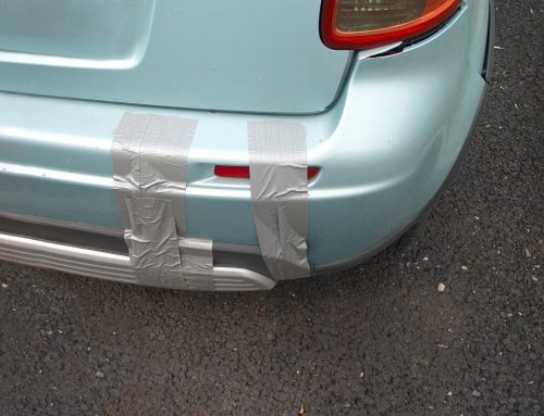 How To Use $6 Black Gorilla Tape to Fix Minor Bumper Damage