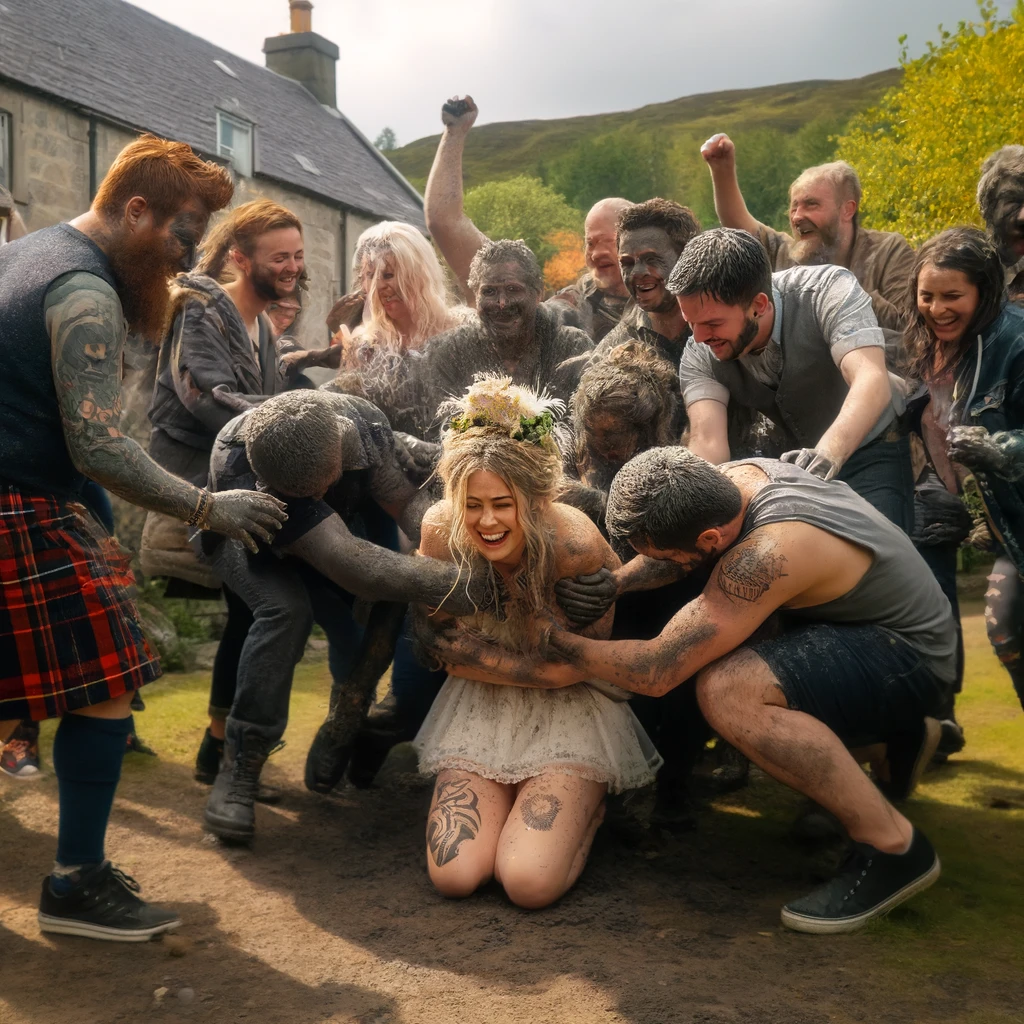 Blackening the Bride, Scotland