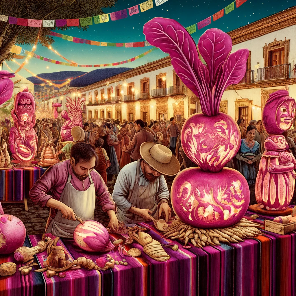 Night of the Radishes Festival, Mexico