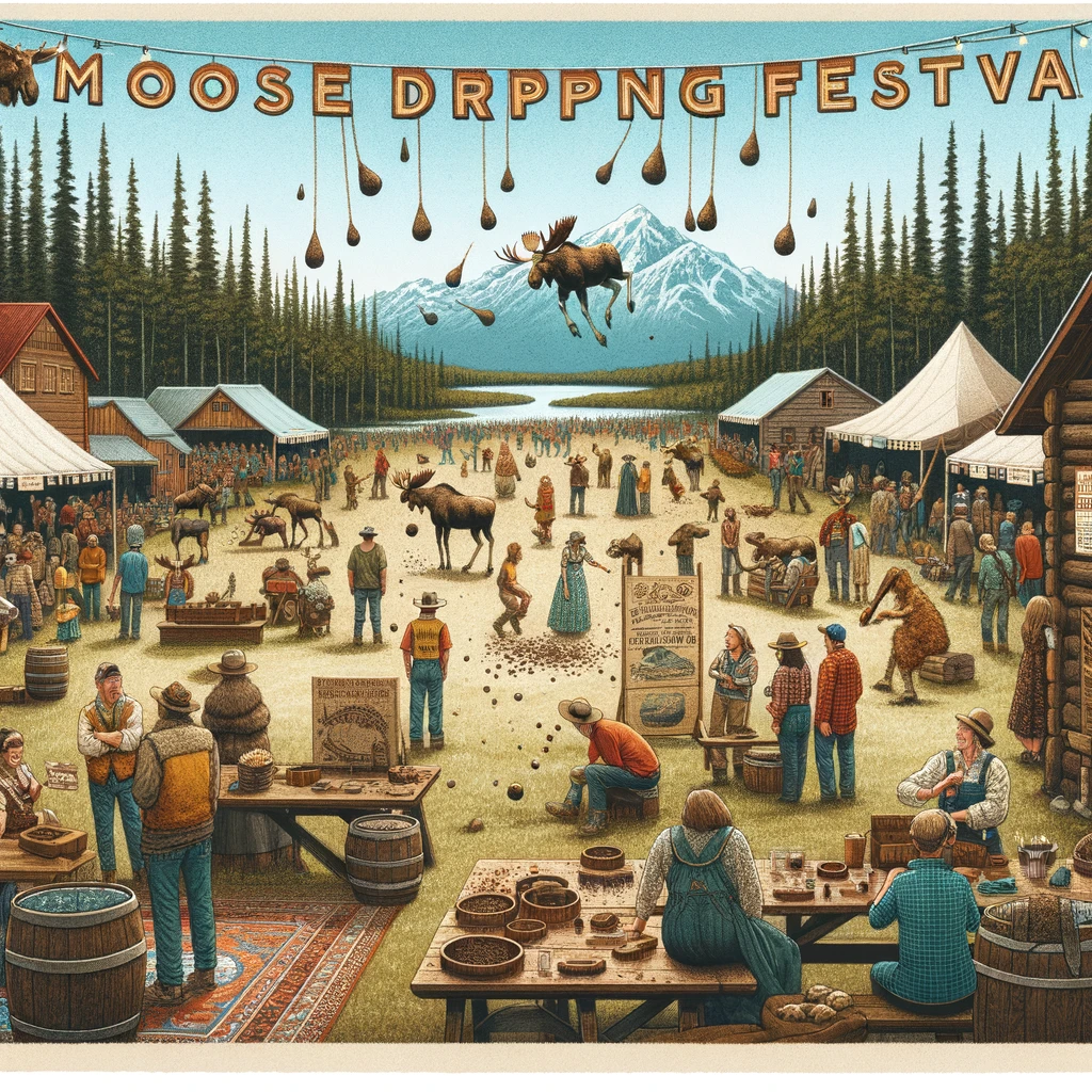 Moose Dropping Festival, Talkeetna, Alaska