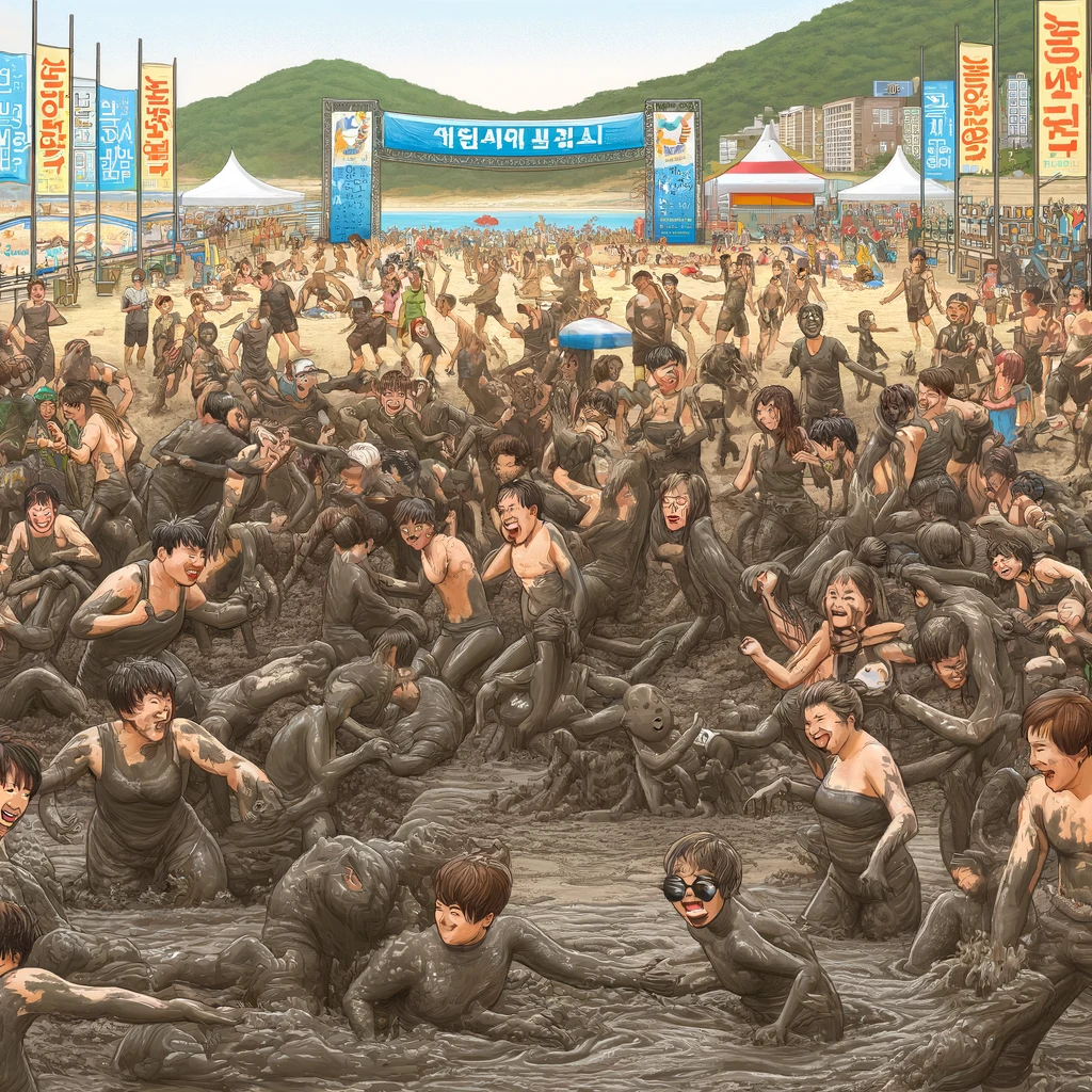 Boryeong Mud Festival, South Korea