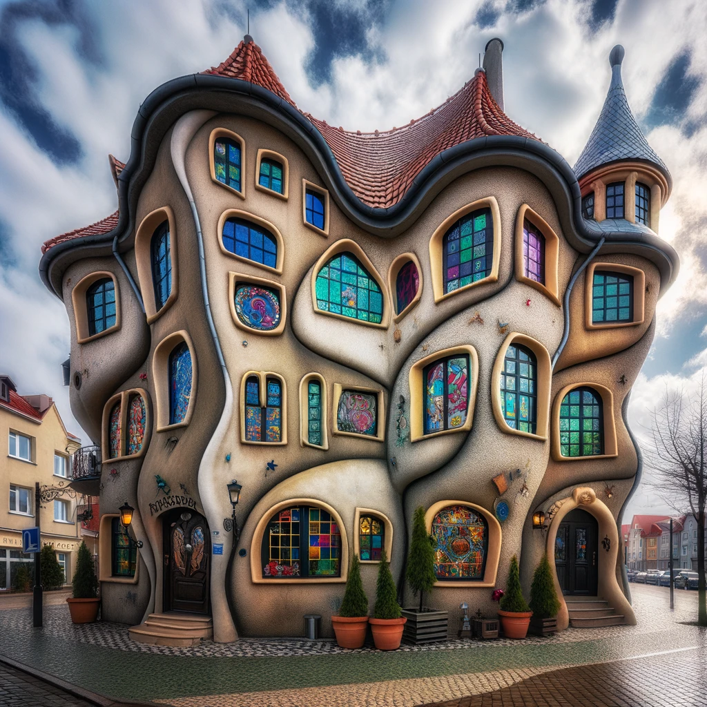 The Crooked House, Sopot, Poland