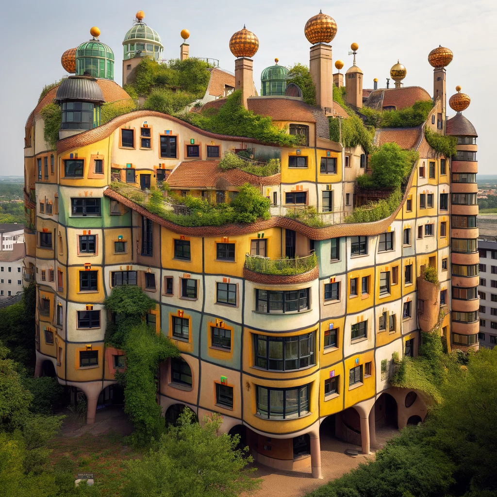 Waldspirale, Darmstadt, Germany