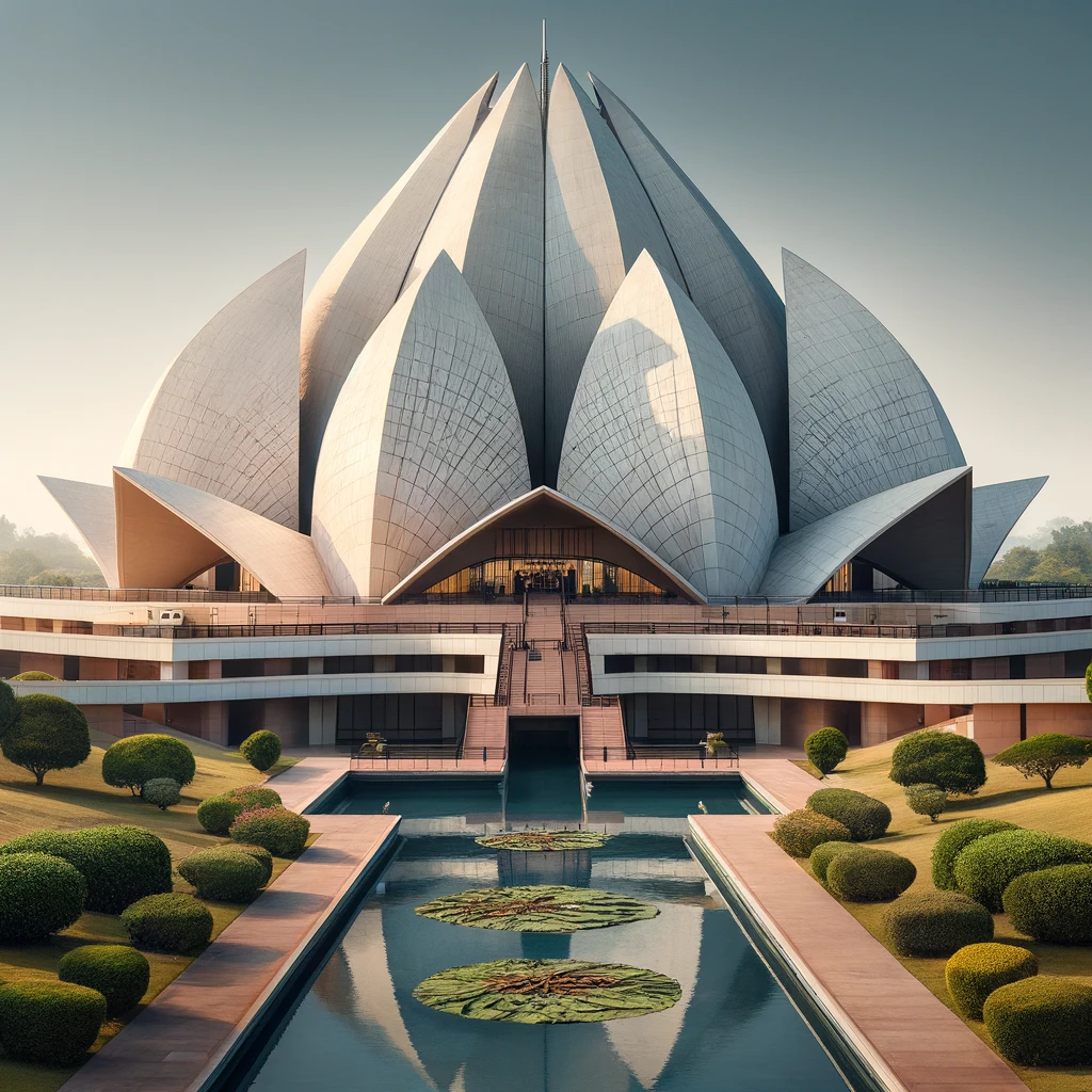 Lotus Temple, New Delhi, India