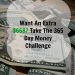 money challenge, saving money, 365 day money challenge