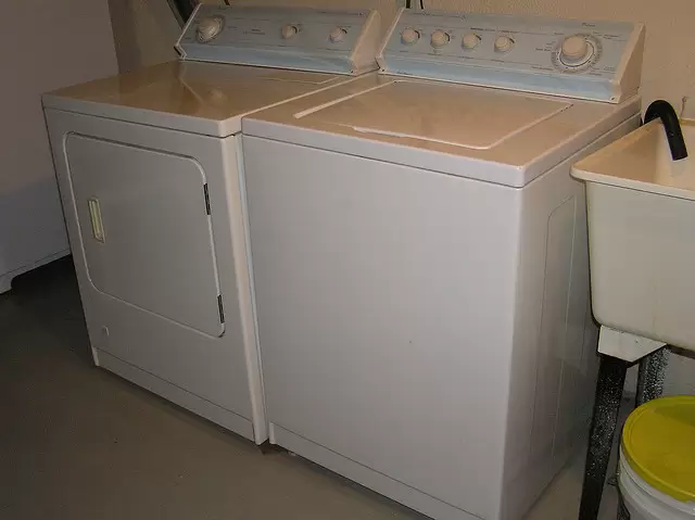 washer and dryer