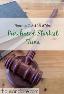 Starkist Tuna, lawsuit, refund on Starkist tuna