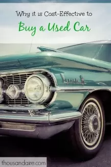 used car, secondhand vehicle, purchasing a used car