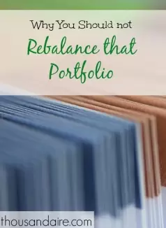 investment portfolio, rebalancing a portfolio, investment strategies