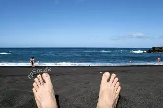 beach feet